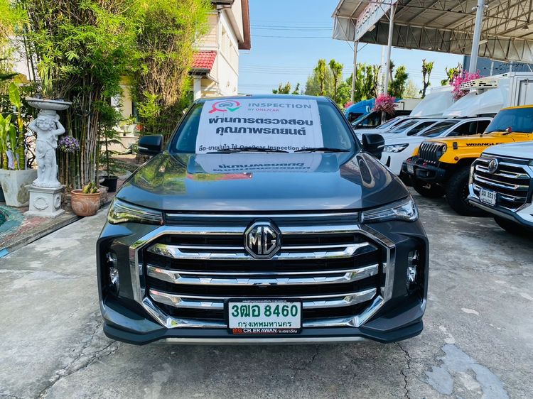 MG Extender 2024 2.0 Grand D Pickup ดีเซล ไม่ติดแก๊ส เกียร์ธรรมดา เทา