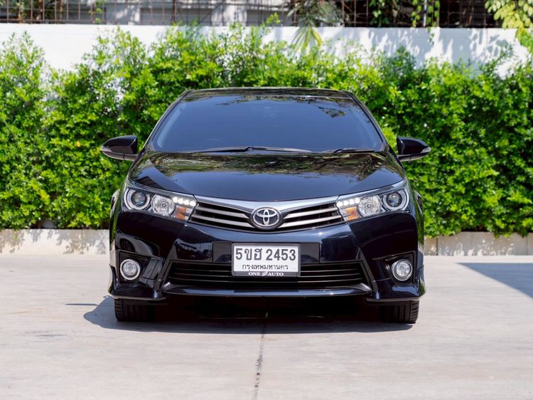 Toyota Altis 2014 1.8 Esport Sedan เบนซิน ไม่ติดแก๊ส เกียร์อัตโนมัติ ดำ รูปที่ 2