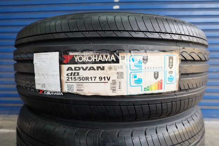 🚩 ยางใหม่ Yokohama รุ่น Advan db V551 ขนาด 215 50R17 ปี25 รูปที่ 2