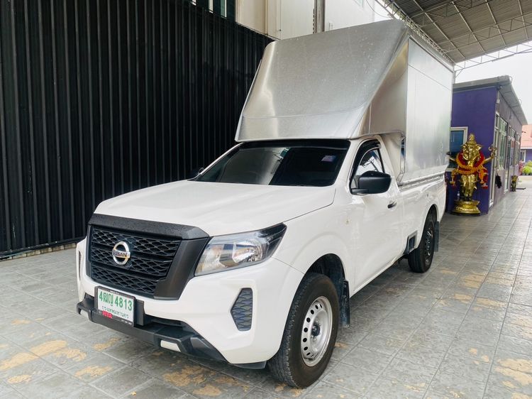 Nissan Navara 2023 2.5 SL Pickup ดีเซล ไม่ติดแก๊ส เกียร์ธรรมดา ขาว รูปที่ 3