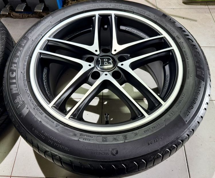 ล้อแม็กSSW 17 5x114 พร้อมยาง มิชลีน225 50 17 เก๋งใส่สวย กระบะใส่หล่อ รูปที่ 4