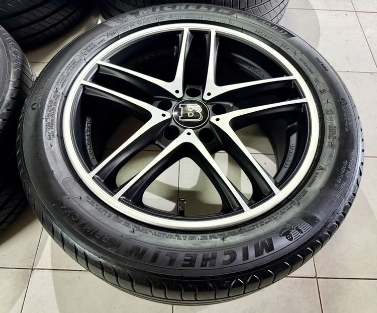 ล้อแม็กSSW 17 5x114 พร้อมยาง มิชลีน225 50 17 เก๋งใส่สวย กระบะใส่หล่อ รูปที่ 3