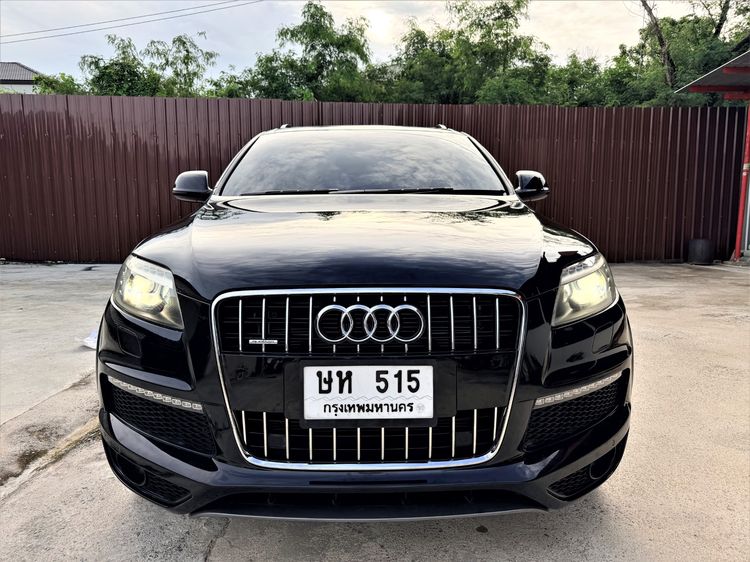 Audi Audi Q7  2013 3.0 TFSI Quattro S Line 4WD Utility-car เบนซิน ไม่ติดแก๊ส เกียร์อัตโนมัติ ดำ รูปที่ 2