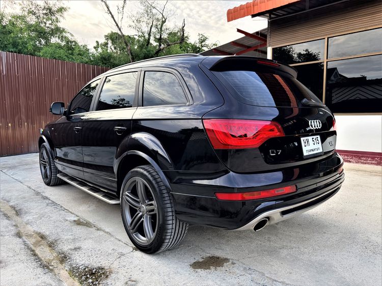 Audi Audi Q7  2013 3.0 TFSI Quattro S Line 4WD Utility-car เบนซิน ไม่ติดแก๊ส เกียร์อัตโนมัติ ดำ รูปที่ 4