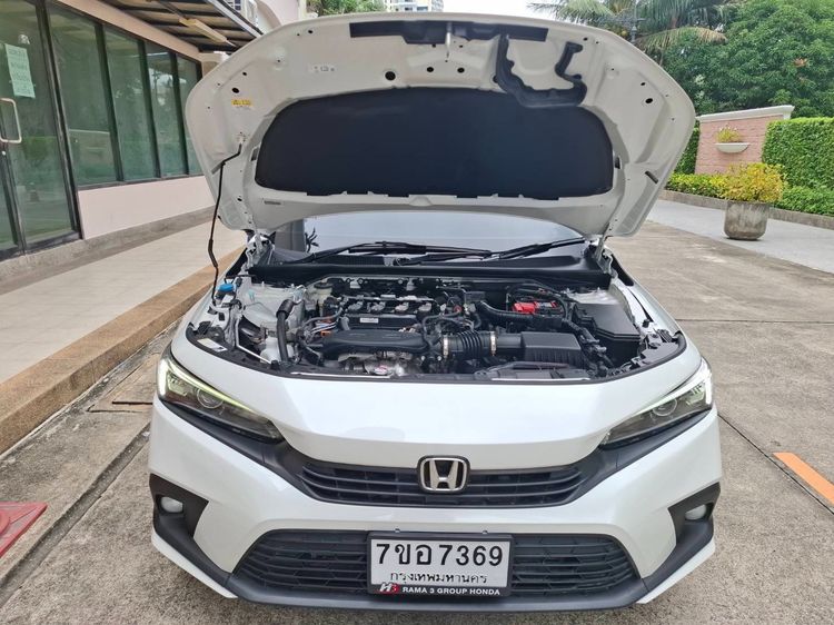 Honda Civic 2023 1.5 EL+ Sedan เบนซิน เกียร์อัตโนมัติ ขาว รูปที่ 4