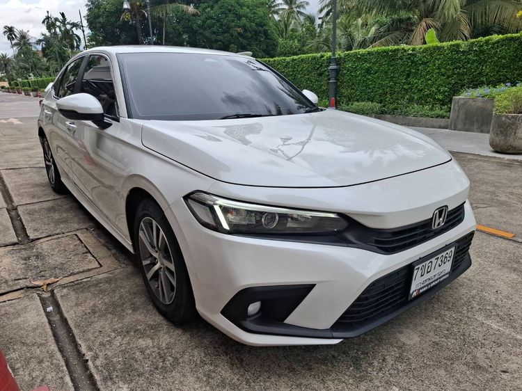 Honda Civic 2023 1.5 EL+ Sedan เบนซิน เกียร์อัตโนมัติ ขาว รูปที่ 2