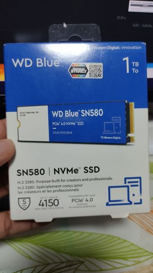 1TB WD Blue SN580 NVMe SSD PCIe 4.0