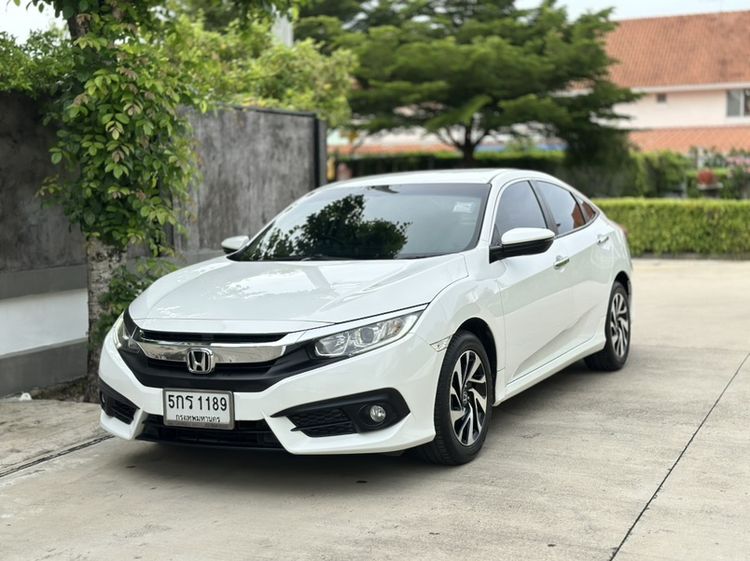 Honda Civic 2016 1.8 EL i-VTEC Sedan เบนซิน เกียร์อัตโนมัติ ขาว รูปที่ 2