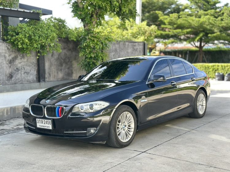 BMW Series 5 2014 520d Sedan ดีเซล เกียร์อัตโนมัติ ดำ รูปที่ 3
