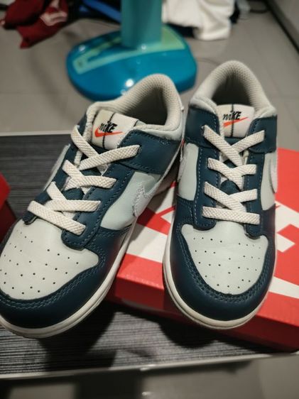 รองเท้าเด็ก Nike Dunk Low สี Deep Jungle รูปที่ 8
