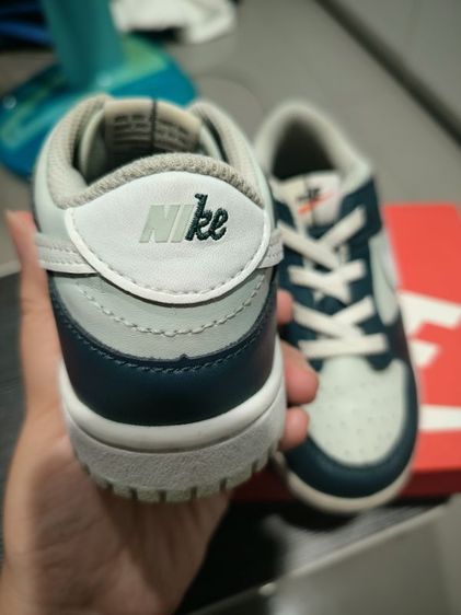 รองเท้าเด็ก Nike Dunk Low สี Deep Jungle รูปที่ 6