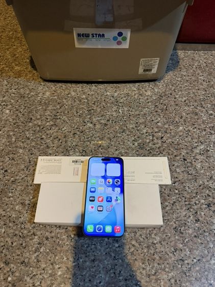 iPhone 256 GB ขายไอโฟน15ProMaxสีNatural Titanuim256กิ๊กจอแท้เดิมหายากมากๆจอสวยจอหางสุดกริปหายากมากสภาพนี้ใช้งานดีถูกมากกก