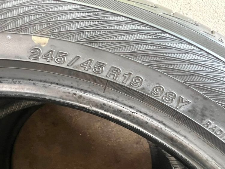 ยาง Yokohama Db v552 245 45 19 คู่ 1600 บาท Japan รูปที่ 6
