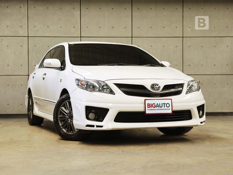 Toyota Altis 2012 1.8 TRD Sportivo Sedan เบนซิน ไม่ติดแก๊ส เกียร์อัตโนมัติ ขาว