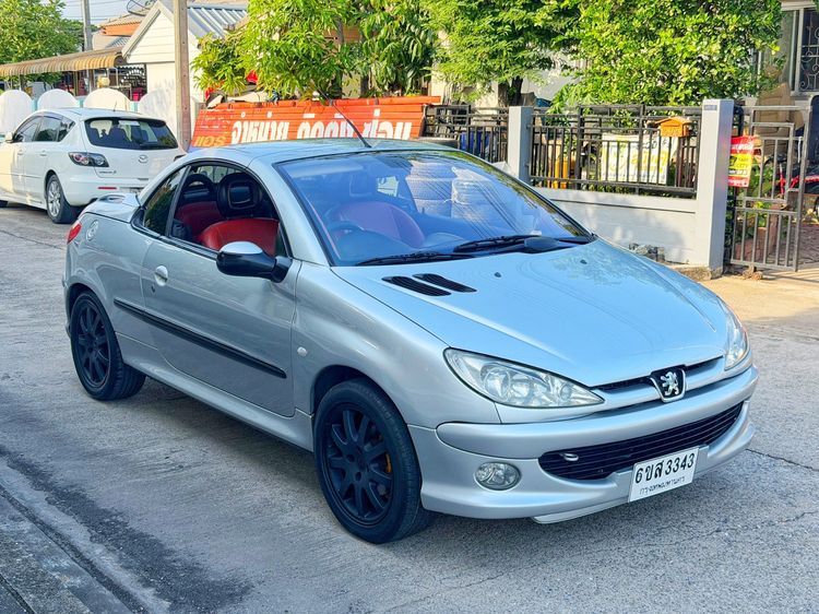 Peugeot Peugeot206 2003 1.4 Sport Sedan เบนซิน ไม่ติดแก๊ส เกียร์อัตโนมัติ เงิน รูปที่ 4