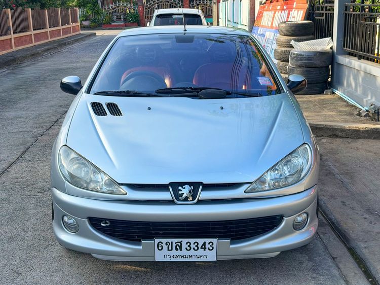 Peugeot Peugeot206 2003 1.4 Sport Sedan เบนซิน ไม่ติดแก๊ส เกียร์อัตโนมัติ เงิน รูปที่ 3
