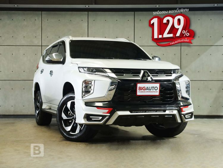 Mitsubishi Pajero Sport 2026 2.4 Prime 2WD Utility-car ดีเซล ไม่ติดแก๊ส เกียร์อัตโนมัติ ขาว