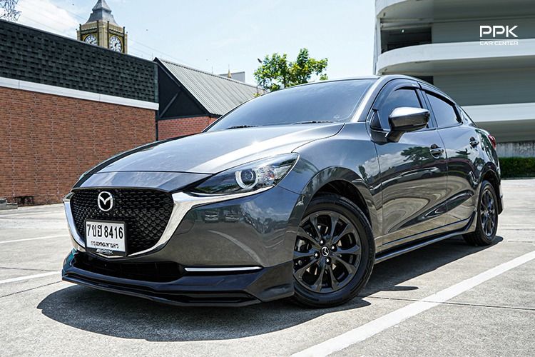 Mazda Mazda 2 2020 1.3 S Sedan เบนซิน ไม่ติดแก๊ส เกียร์อัตโนมัติ เทา