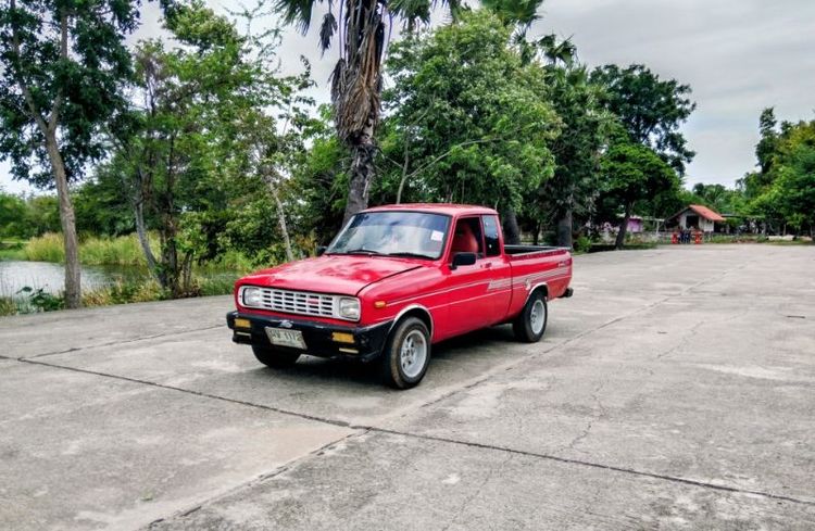 Mazda Familia 1989 1.4 STD Pickup เบนซิน ไม่ติดแก๊ส เกียร์ธรรมดา แดง รูปที่ 3