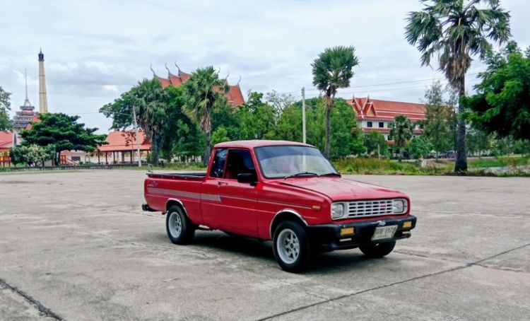 Mazda Familia 1989 1.4 STD Pickup เบนซิน ไม่ติดแก๊ส เกียร์ธรรมดา แดง รูปที่ 2