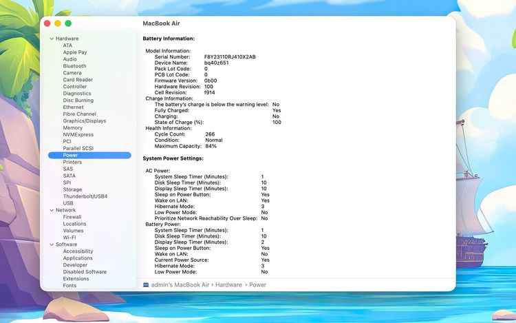 MacBook Air 13-inch M2 2022 Ram8GB SSD512GB  Space gray   รูปที่ 13