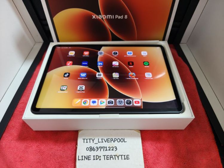 256 GB ขาย Xiaomi Pad 8 WiFi สี Gray เครื่องศูนย์ไทย