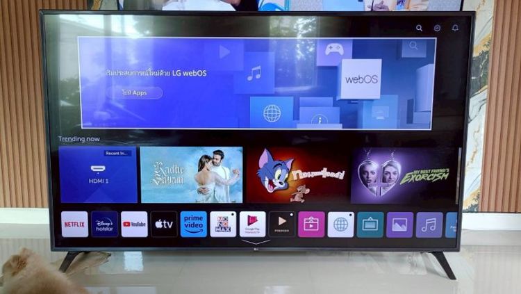 LG Smart TV ขนาด 65 นิ้ว 4K HDR (Newhome) อุปกรณ์ครบ ไม่มีตำหนิ รหัส UM