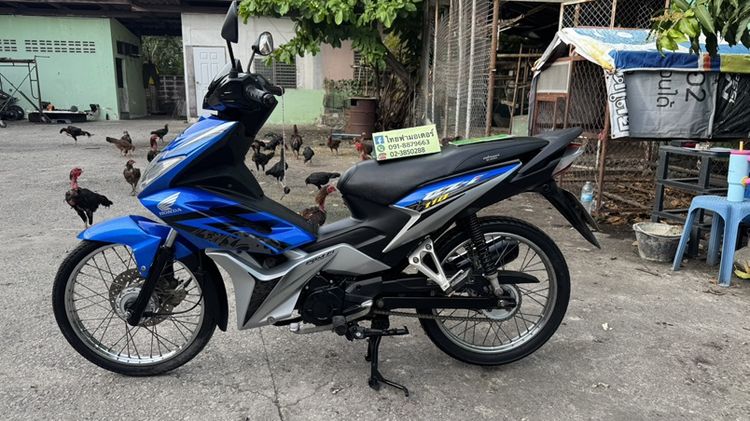 HONDA CZ i 110 หัวฉีดเกียร์สตาร์ทเท้าเครื่องดีมาก สีสวยมาก ต้องมาดูของจริงมีสถานที่ให้ทดลองขับขี่ก่อนซื้อ รูปที่ 3