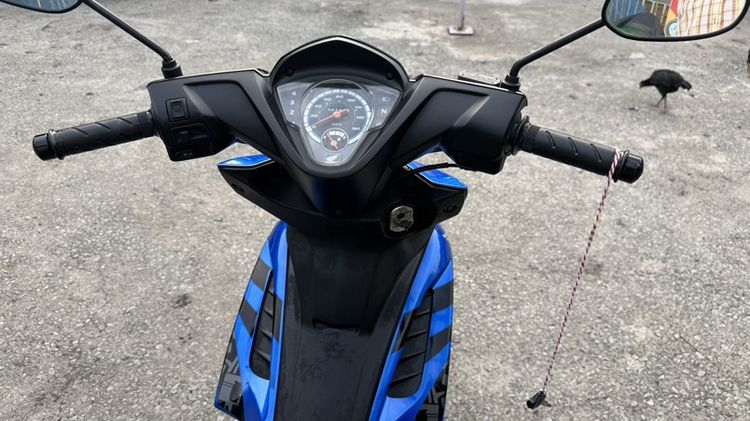 HONDA CZ i 110 หัวฉีดเกียร์สตาร์ทเท้าเครื่องดีมาก สีสวยมาก ต้องมาดูของจริงมีสถานที่ให้ทดลองขับขี่ก่อนซื้อ รูปที่ 6