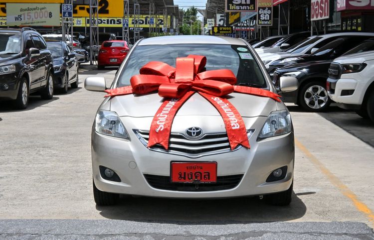 Toyota Vios 2010 1.2 E Sedan เบนซิน ไม่ติดแก๊ส เกียร์อัตโนมัติ บรอนซ์ทอง รูปที่ 2