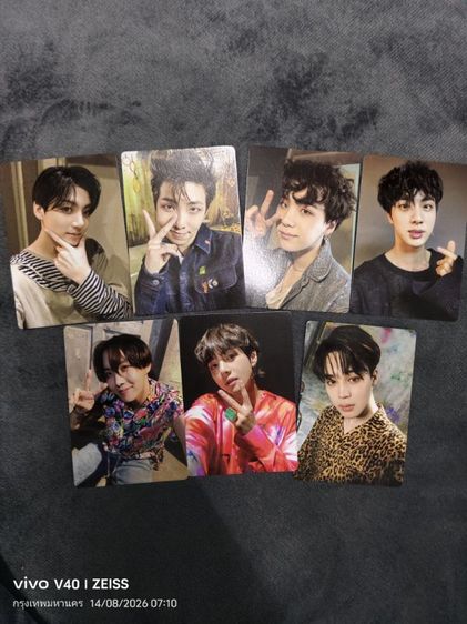 การ์ดแท้ BTS