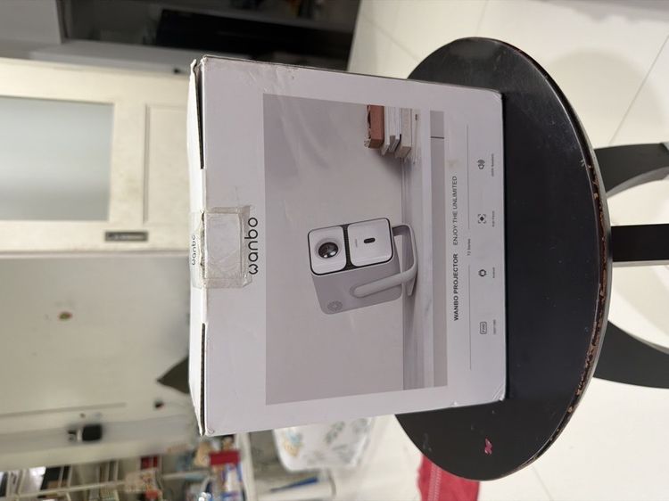 ￼Wanbo T2 Ultra Projector โปรเจคเตอร์ แบบพกพา ฉายภาพละเอียด 1080P ขยายสูงสุด 140 นิ้ว