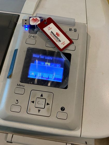 พริ้นเตอร์แบบจุด ปล่อยตามสภาพ Epson SureColor SC-F6070 เครื่องไม่ได้ใช้มาแล้ว 2 ปี