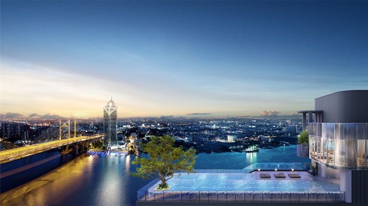 อื่นๆ ไม่อนุญาต ไม่มี 2027 ขายดาวน์ ONE RIVER Rama 3 – Penthouse Unit on 28th Floor รูปที่ 3