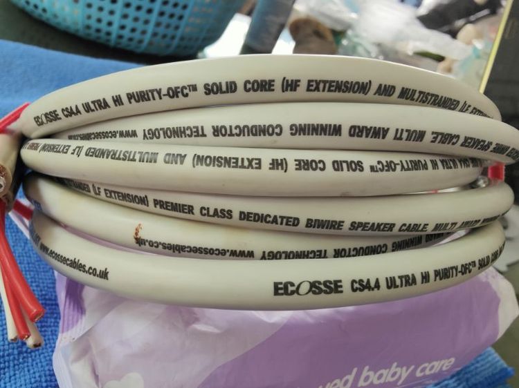สายลำโพง Ecosse CS 4.4 Bi-wire รูปที่ 3