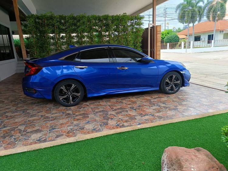Honda Civic 2019 1.5 Turbo RS Sedan เบนซิน ไม่ติดแก๊ส เกียร์อัตโนมัติ น้ำเงิน รูปที่ 2