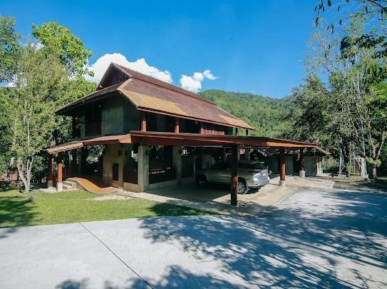 ขายบ้านพักตากอากาศติดลำธาร 300 เมตร อ.ดอยสะเก็ด จ.เชียงใหม่