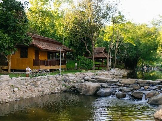 ขายบ้านพักตากอากาศติดลำธาร 300 เมตร อ.ดอยสะเก็ด จ.เชียงใหม่ รูปที่ 3