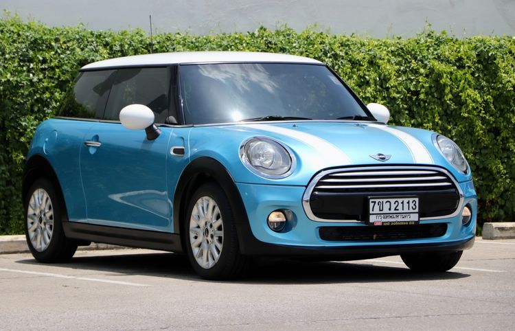 Mini COOPER 3 DOOR HATCH 2016 1.5 Sedan เบนซิน ไม่ติดแก๊ส เกียร์อัตโนมัติ ฟ้า รูปที่ 3