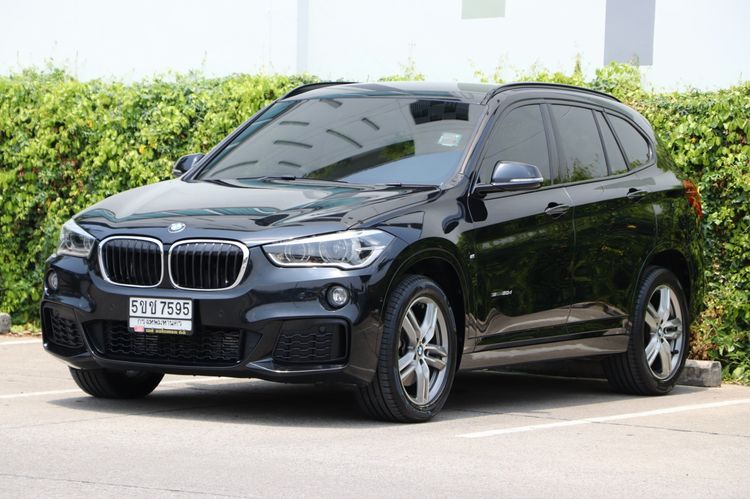 BMW X1 2019 2.0 sDrive20d M Sport Utility-car ดีเซล ไม่ติดแก๊ส เกียร์อัตโนมัติ ดำ รูปที่ 2