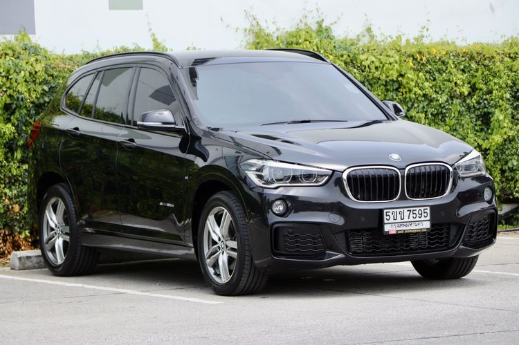 BMW X1 2019 2.0 sDrive20d M Sport Utility-car ดีเซล ไม่ติดแก๊ส เกียร์อัตโนมัติ ดำ รูปที่ 3
