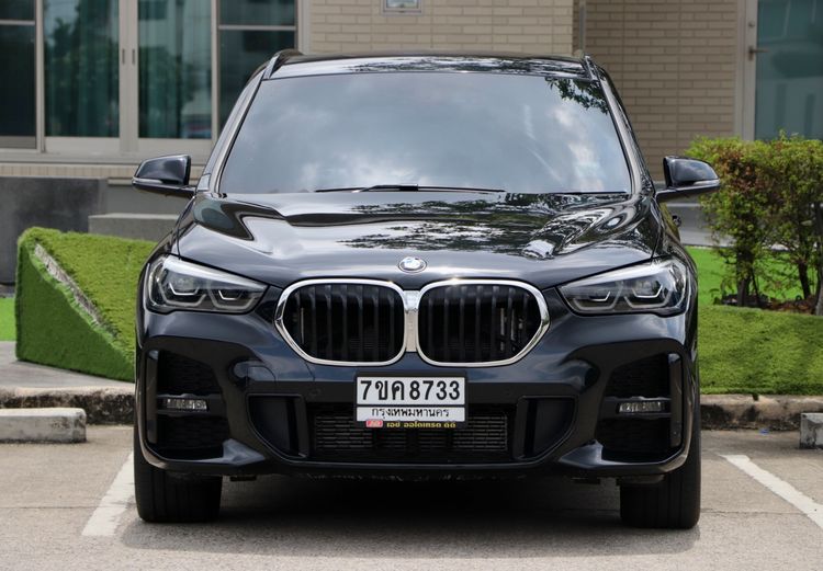 BMW X1 2021 2.0 sDrive20d M Sport Utility-car ดีเซล ไม่ติดแก๊ส เกียร์อัตโนมัติ ดำ