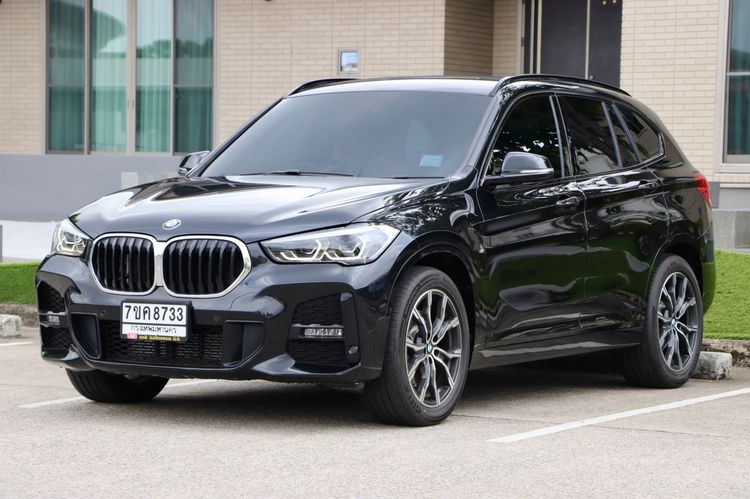 BMW X1 2021 2.0 sDrive20d M Sport Utility-car ดีเซล ไม่ติดแก๊ส เกียร์อัตโนมัติ ดำ รูปที่ 2