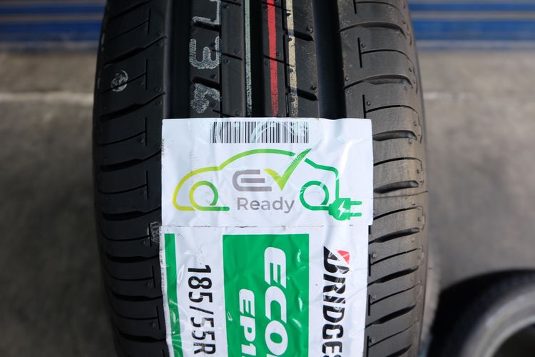 🏅 ยางใหม่ Bridgestone รุ่น Ecopia EP150 ขนาด 185 55R16 ปี25 รูปที่ 3