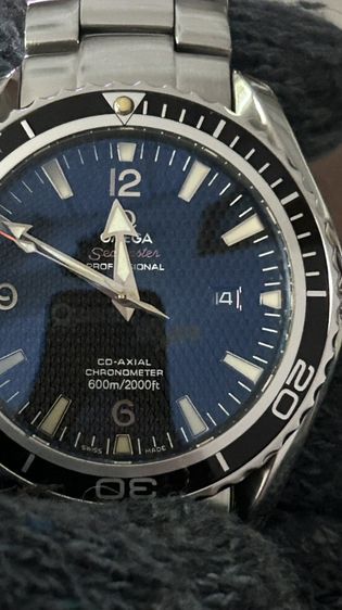 Omega ดำ นาฬิกาผู้ชาย