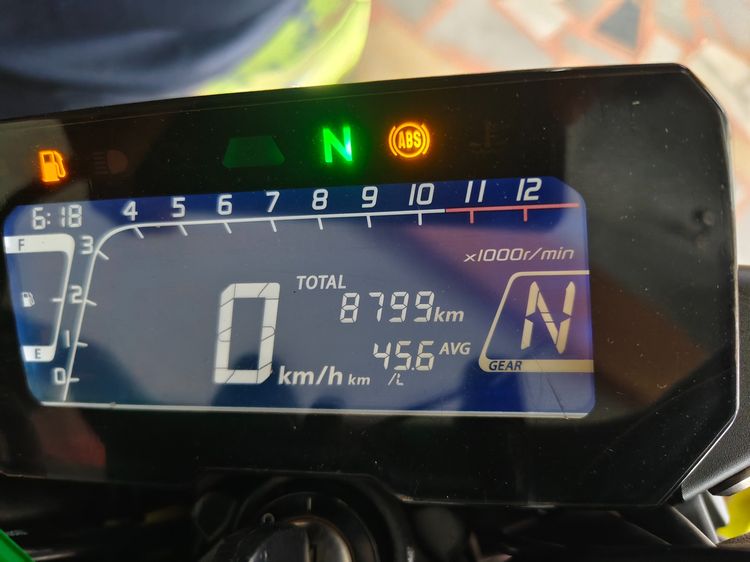 ขาย CB150ABS ไมล์น้อย 8770 ก.ม มีเล่มทะเบียน รูปที่ 4