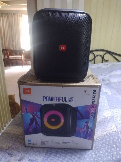 เครื่องเสียงไฮไฟ ลำโพงพกพา ลำโพง jbl party box encore es1