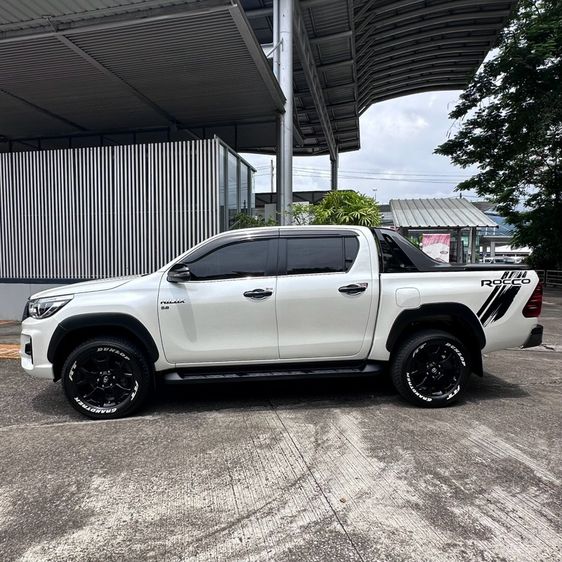 Toyota Hilux Revo 2017 2.8 Prerunner G Rocco Pickup ดีเซล ไม่ติดแก๊ส เกียร์อัตโนมัติ ขาว รูปที่ 4