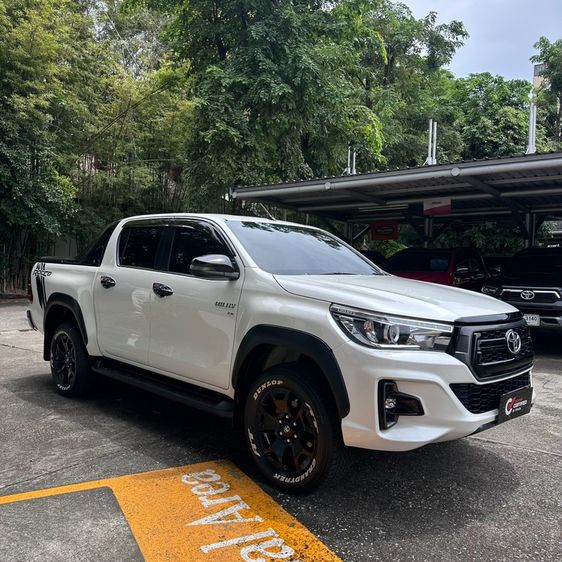 Toyota Hilux Revo 2017 2.8 Prerunner G Rocco Pickup ดีเซล ไม่ติดแก๊ส เกียร์อัตโนมัติ ขาว