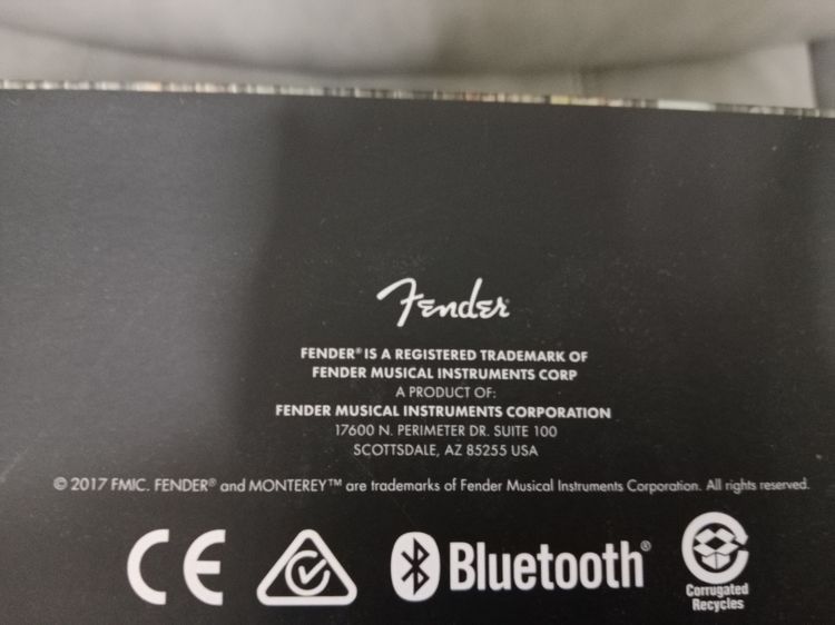 Fender Monterey ลำโพง Bluetooth  รูปที่ 10